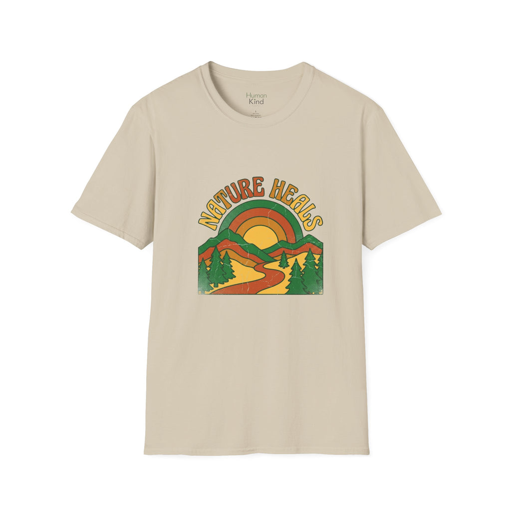 Nature Heals Retro T-Shirt