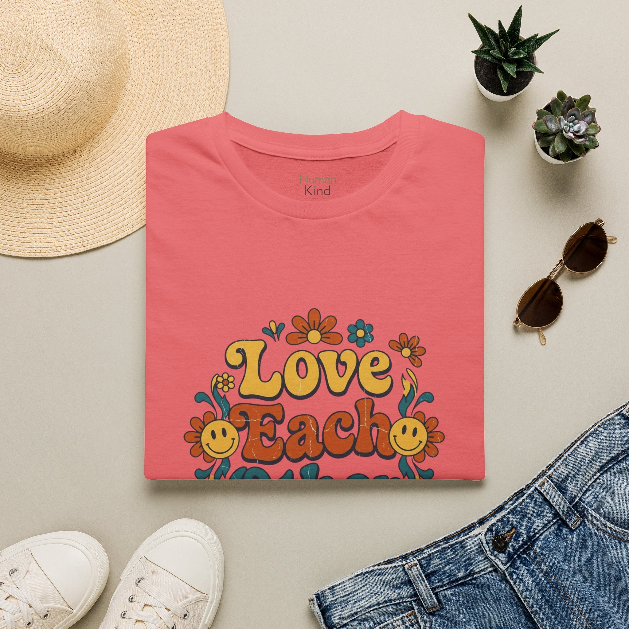 Love Each Other Retro T-Shirt