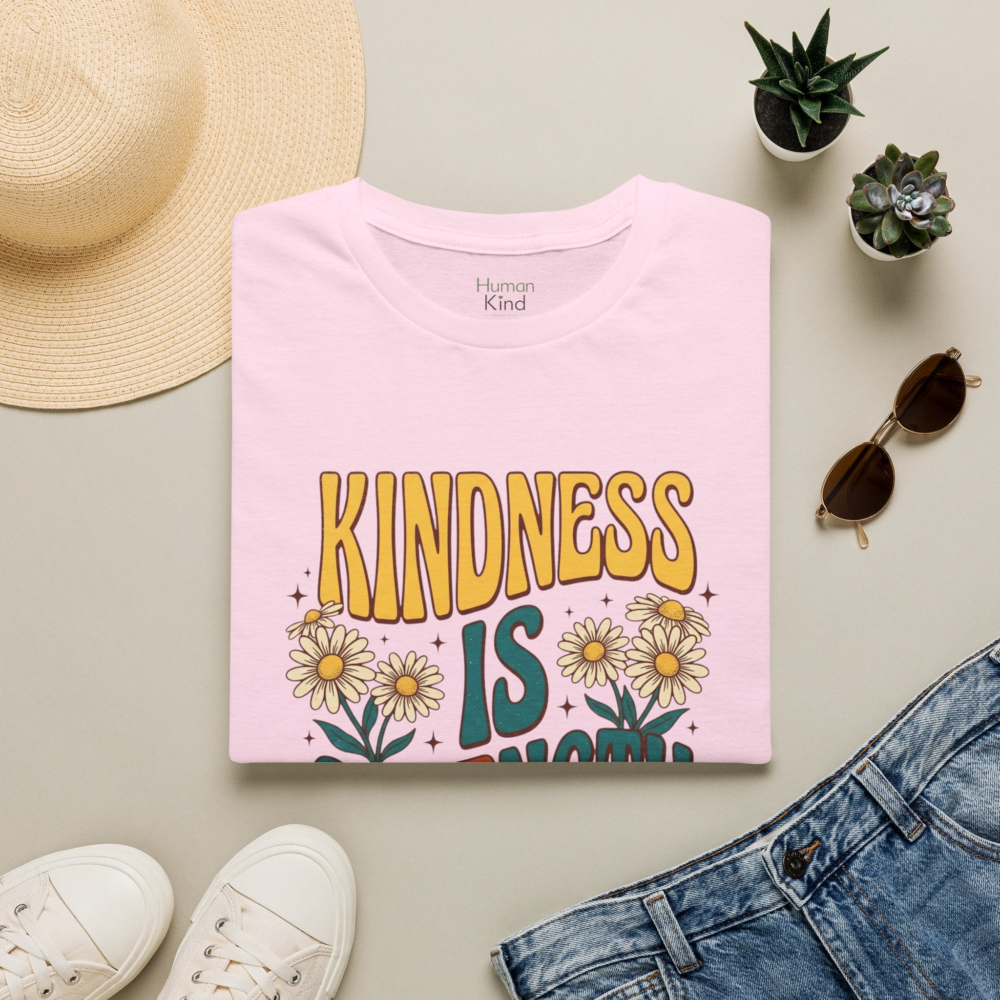 Kindness is Strength Retro T-Shirt