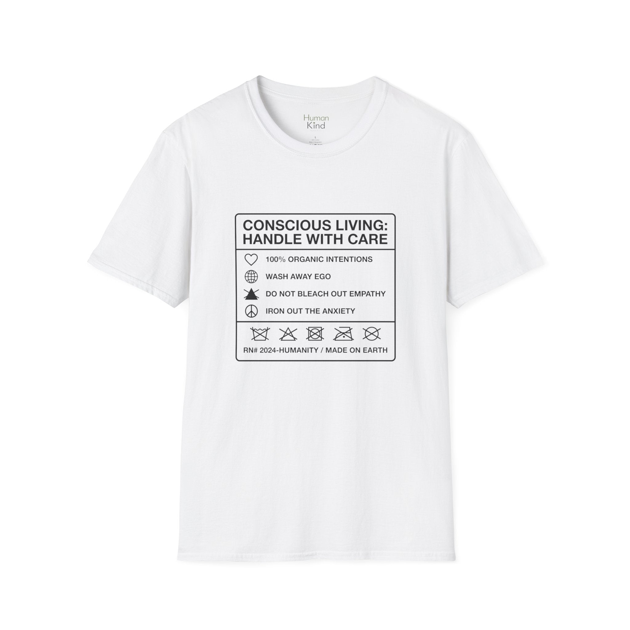 Conscious Living Handle With Care T-Shirt