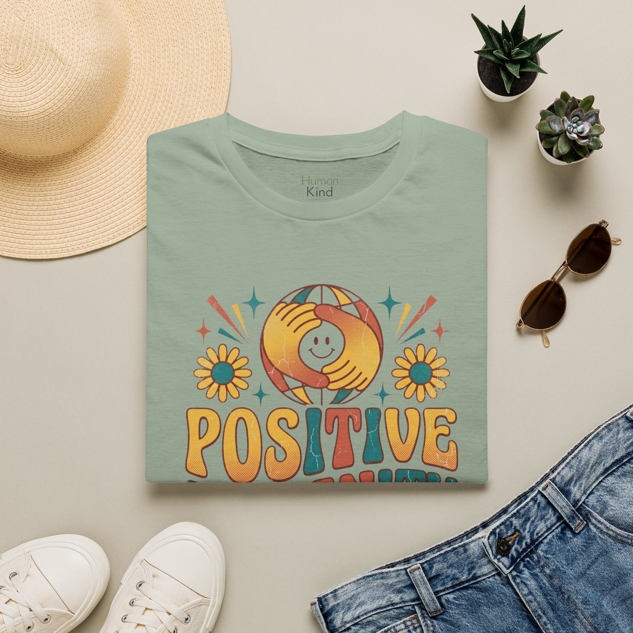 Positive Humanity Retro T-Shirt