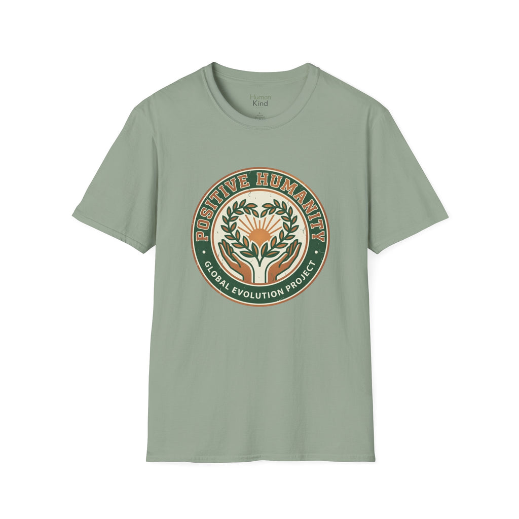 Positive Humanity Global Evolution Project T-Shirt
