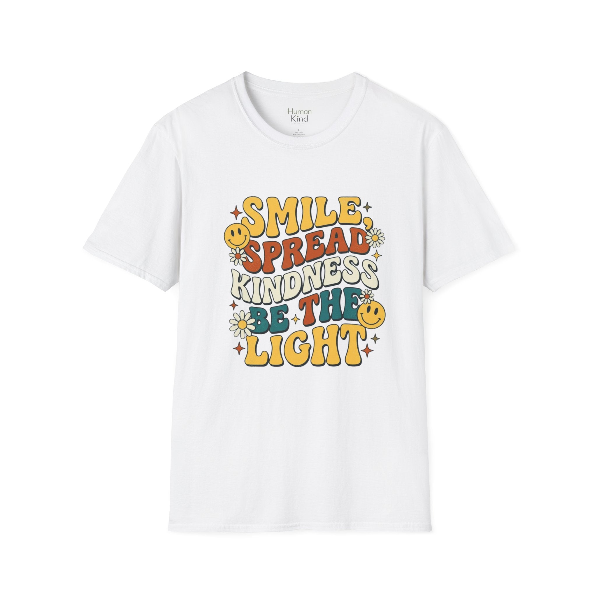 Smile - Spread Kindness Retro T-Shirt