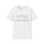 Positive Humanity Horizontal Minimal T-Shirt