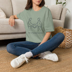 Be a Good Human - minimal handshake T-Shirt