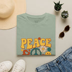 Peace & Love Retro T-Shirt