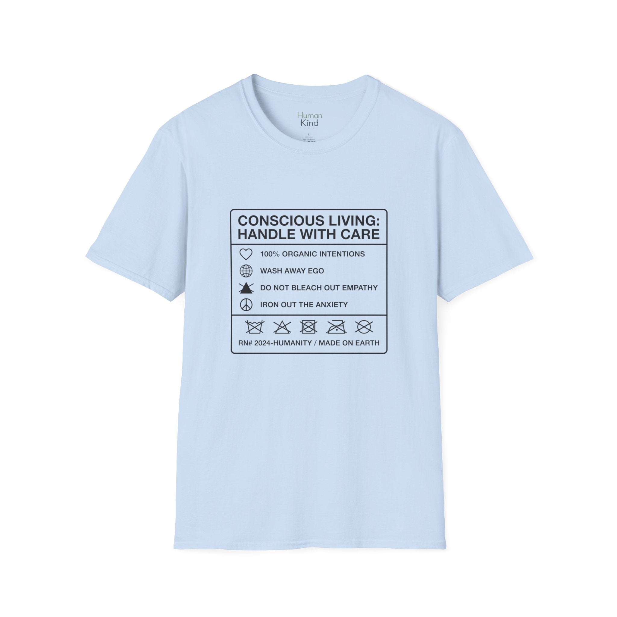 Conscious Living Handle With Care T-Shirt
