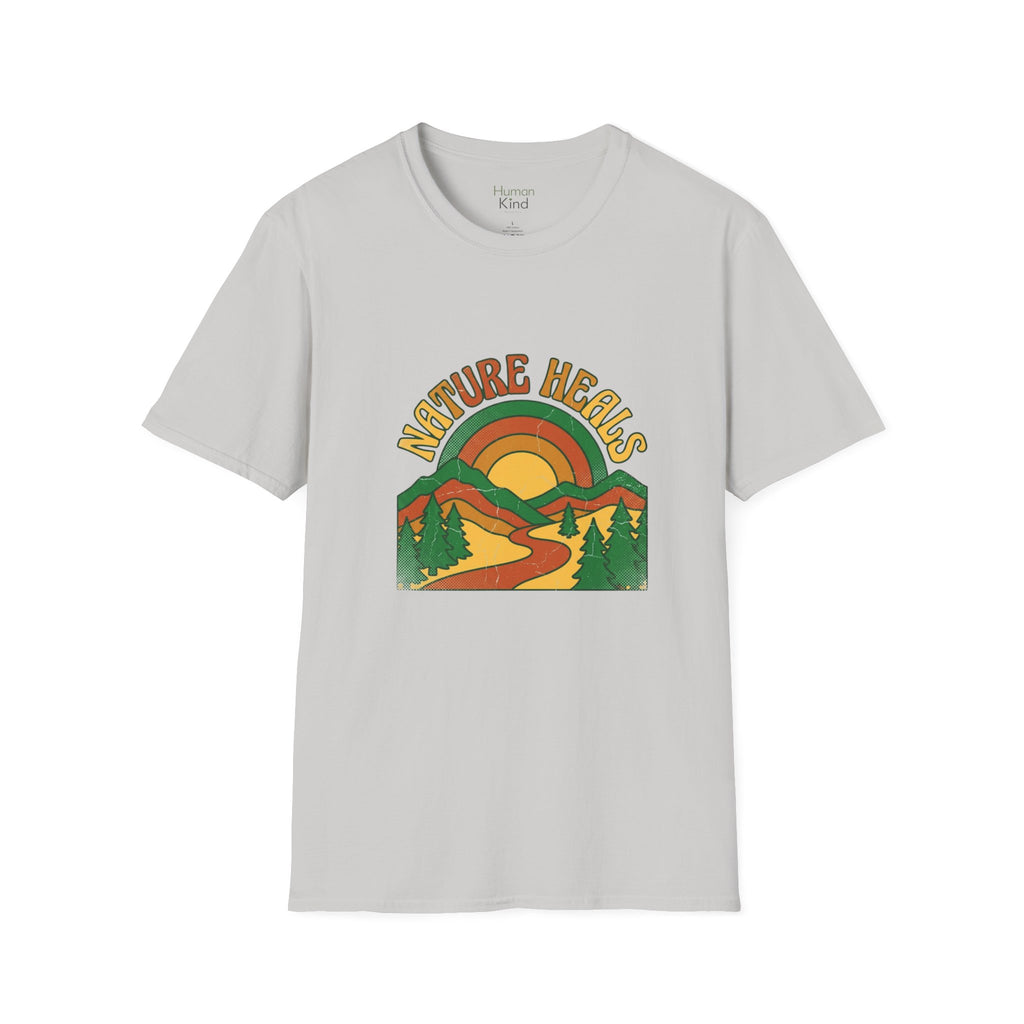 Nature Heals Retro T-Shirt