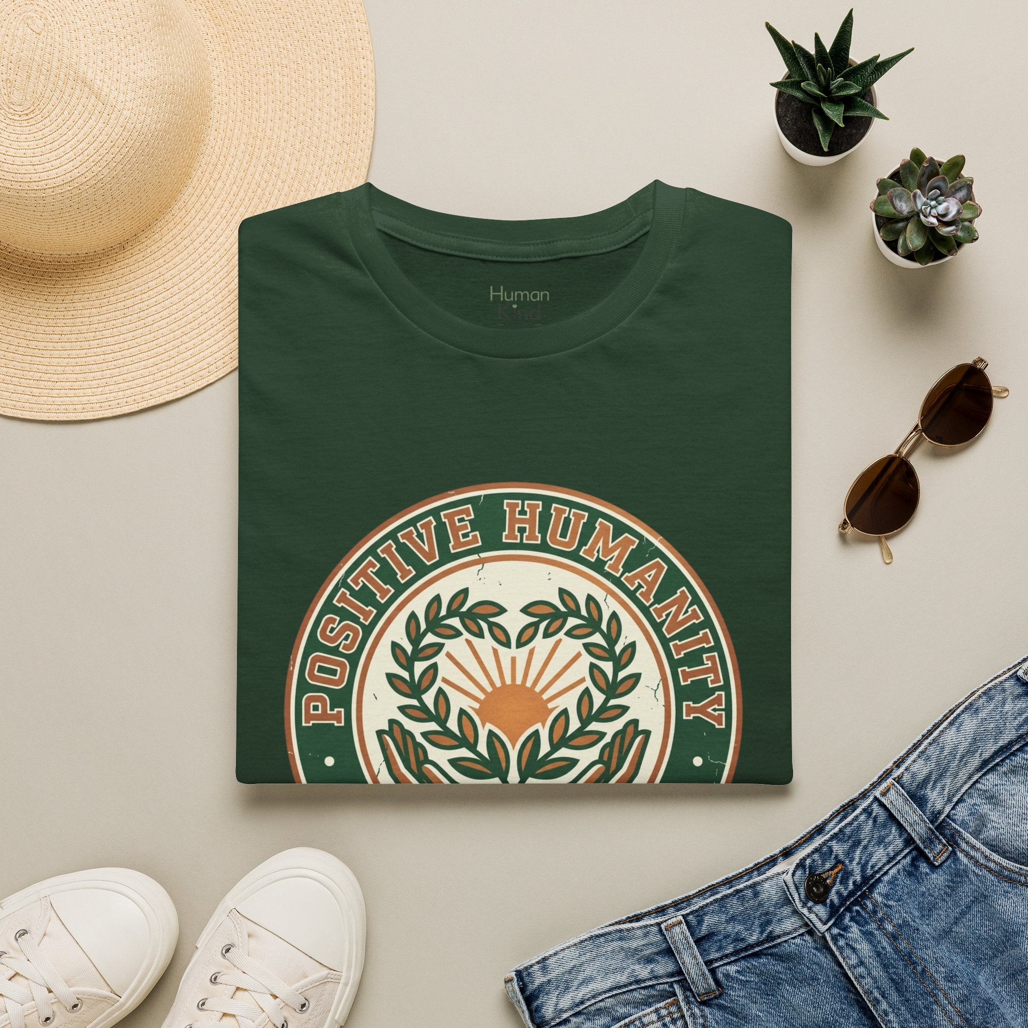 Positive Humanity Global Evolution Project T-Shirt