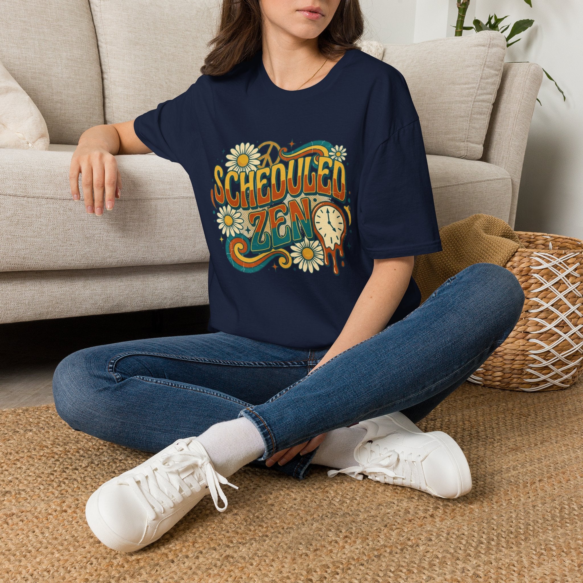 Scheduled Zen Retro T-Shirt