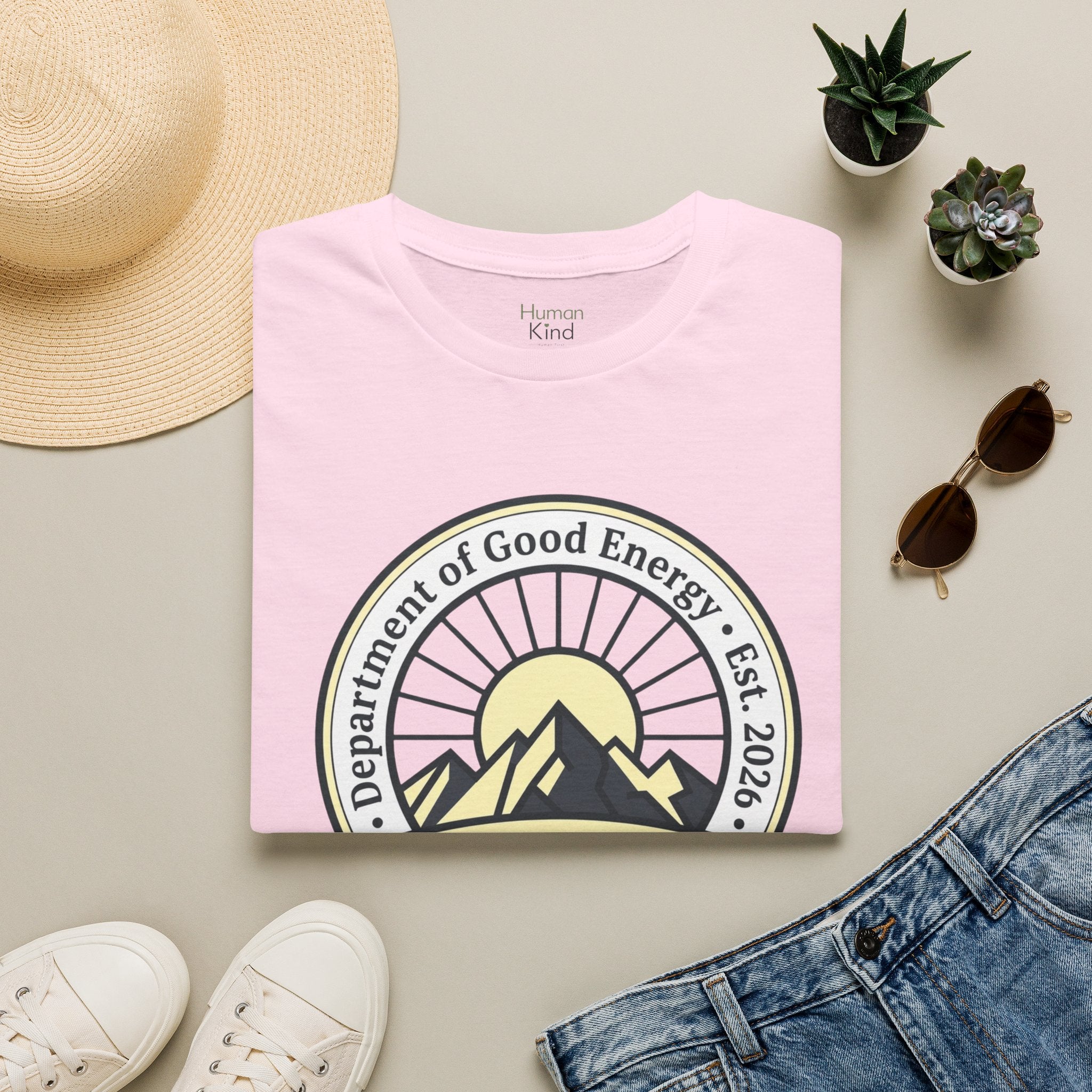 Department of Good Energy Crest T-Shirt