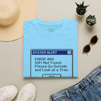 System Alert - Wifi Not Found T-Shirt