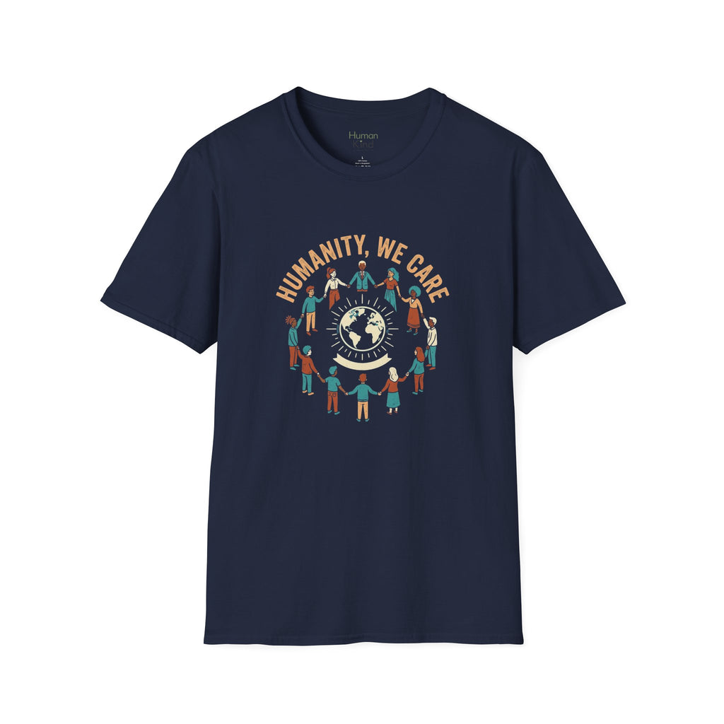 Humanity We Care Globe T-Shirt