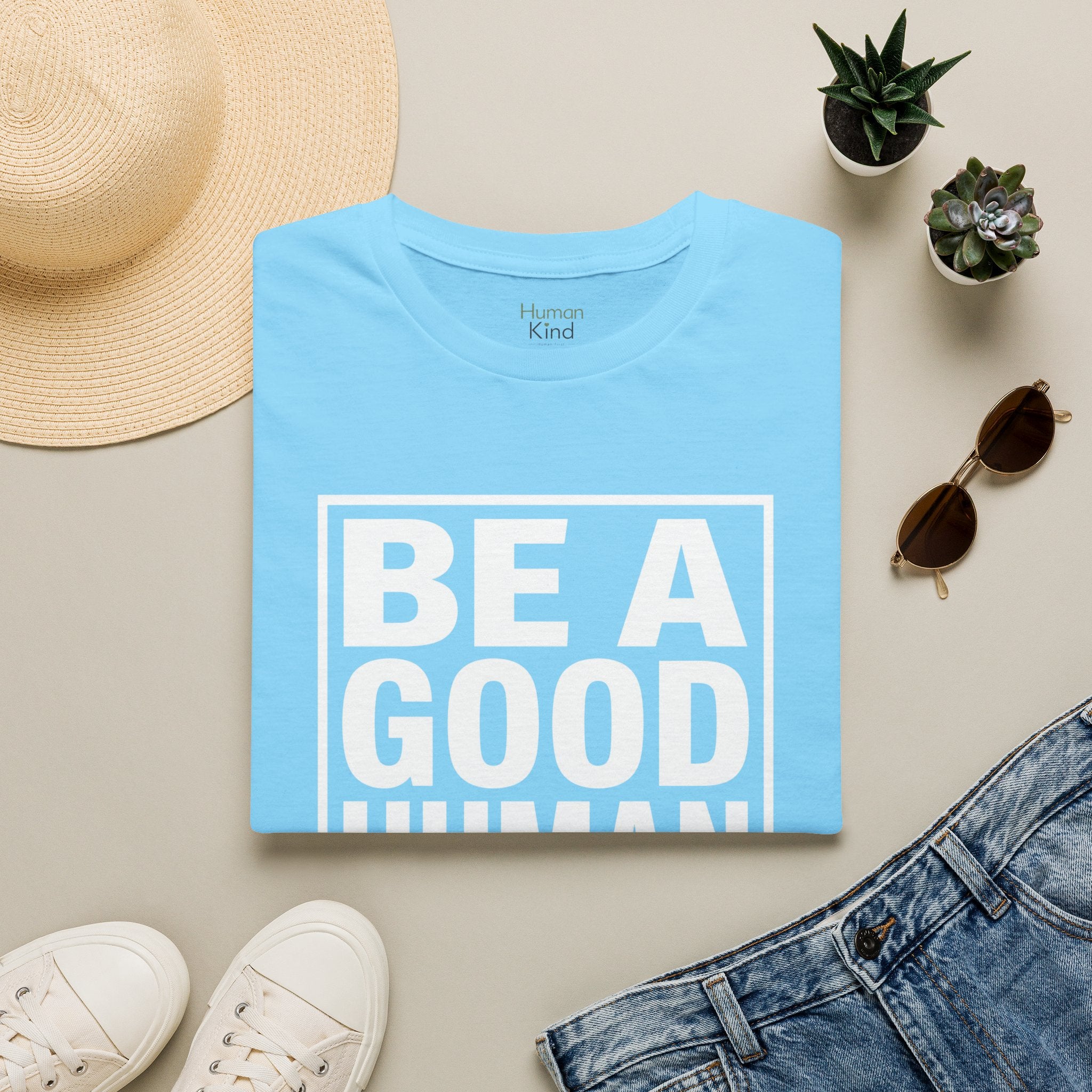 Be A Good Human - text T-Shirt
