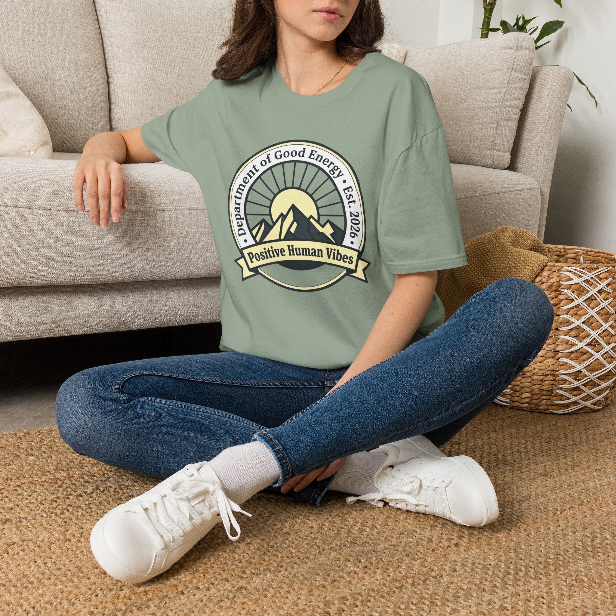 Department of Good Energy Crest T-Shirt