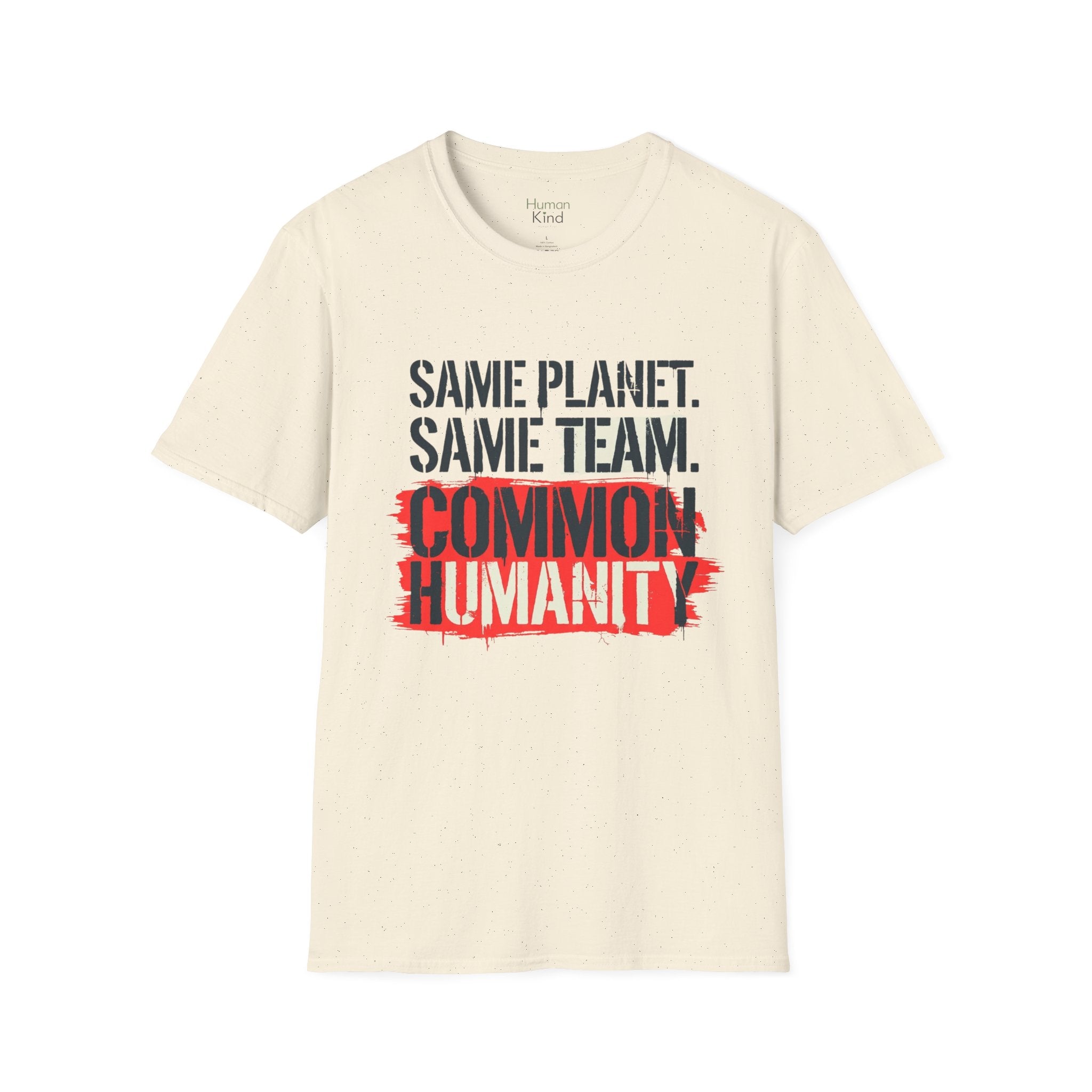 Same Planet Same Team - Bold T-Shirt