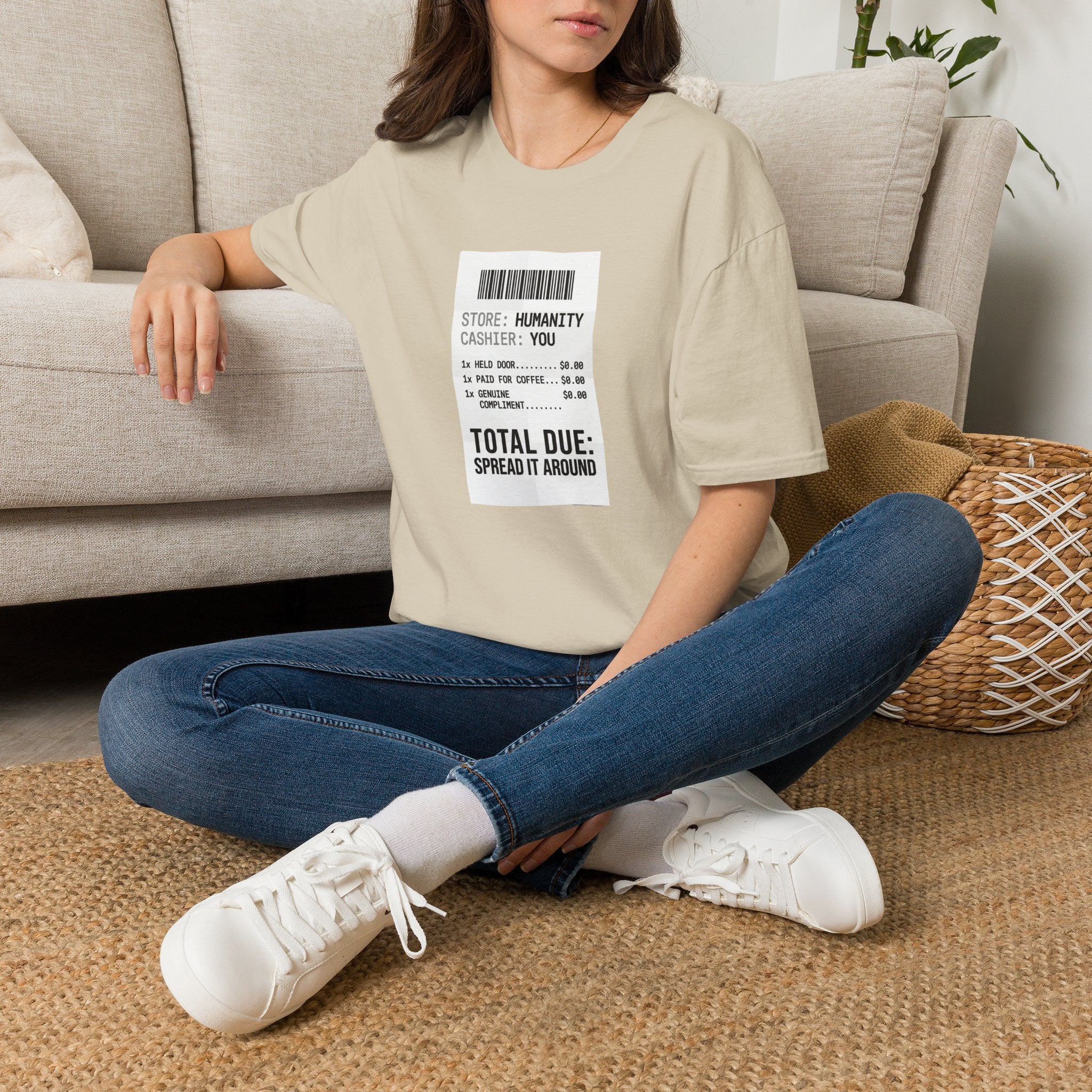 Humanity Receipt T-Shirt