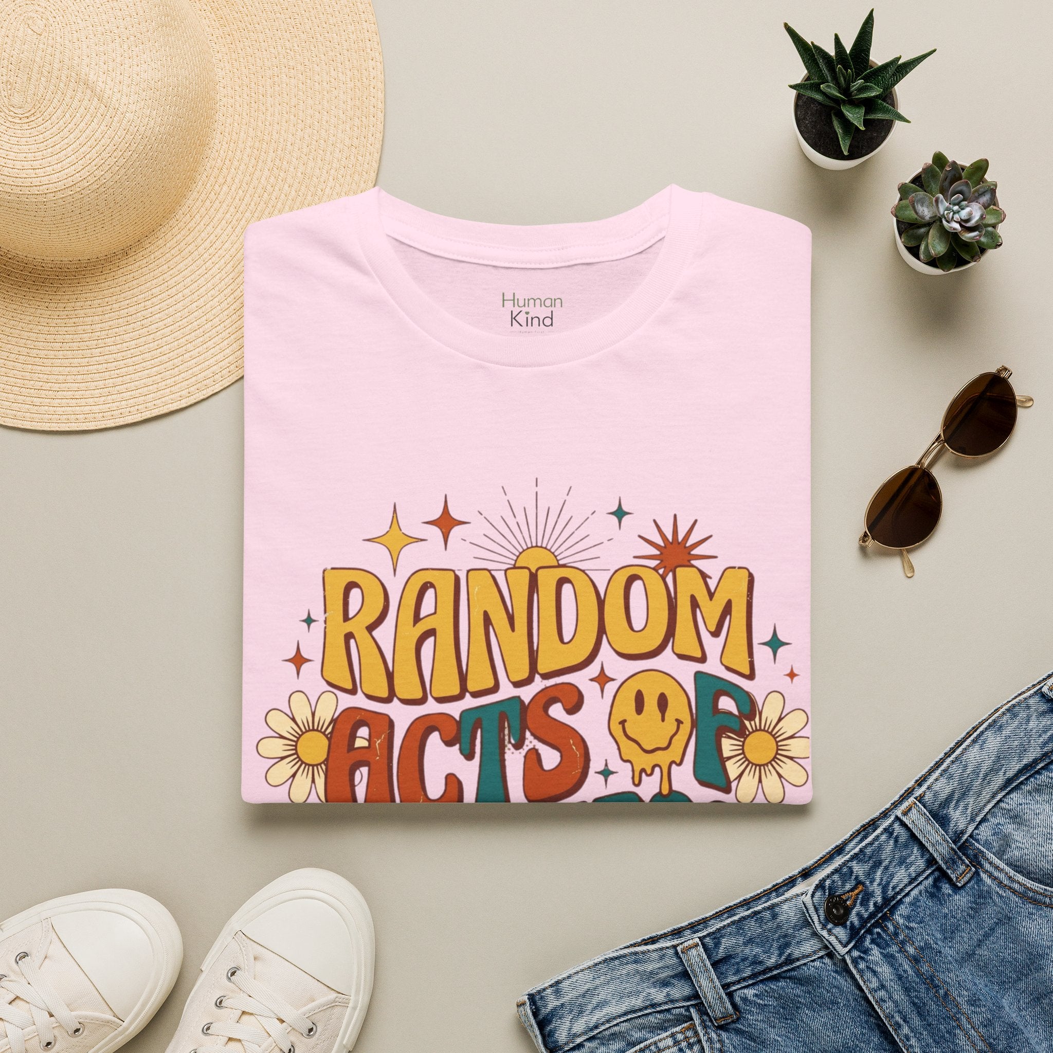 Random Acts of Kindness Retro T-Shirt