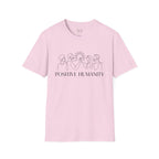 Positive Humanity Horizontal Minimal T-Shirt