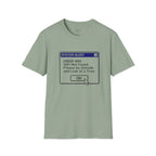 System Alert - Wifi Not Found T-Shirt