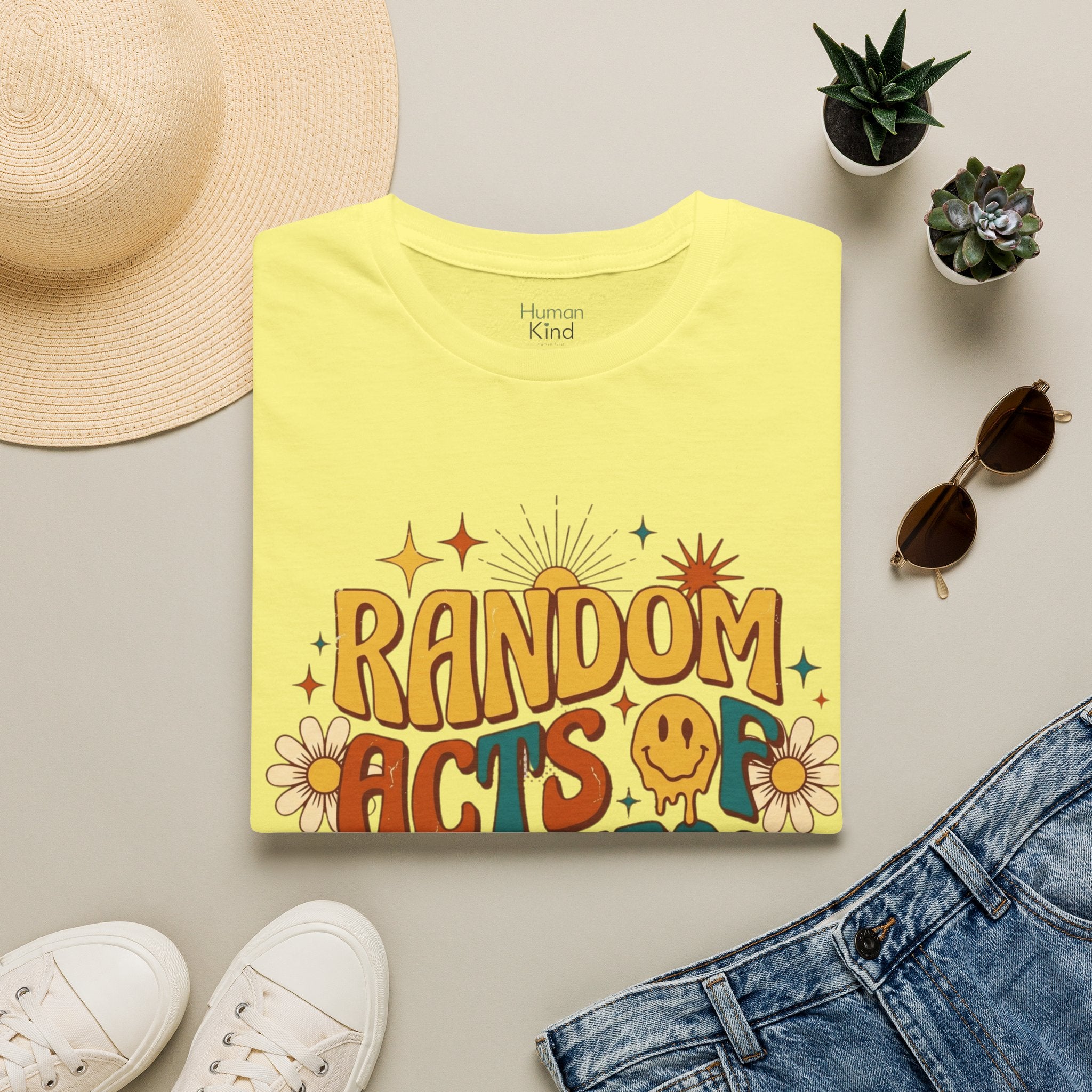 Random Acts of Kindness Retro T-Shirt
