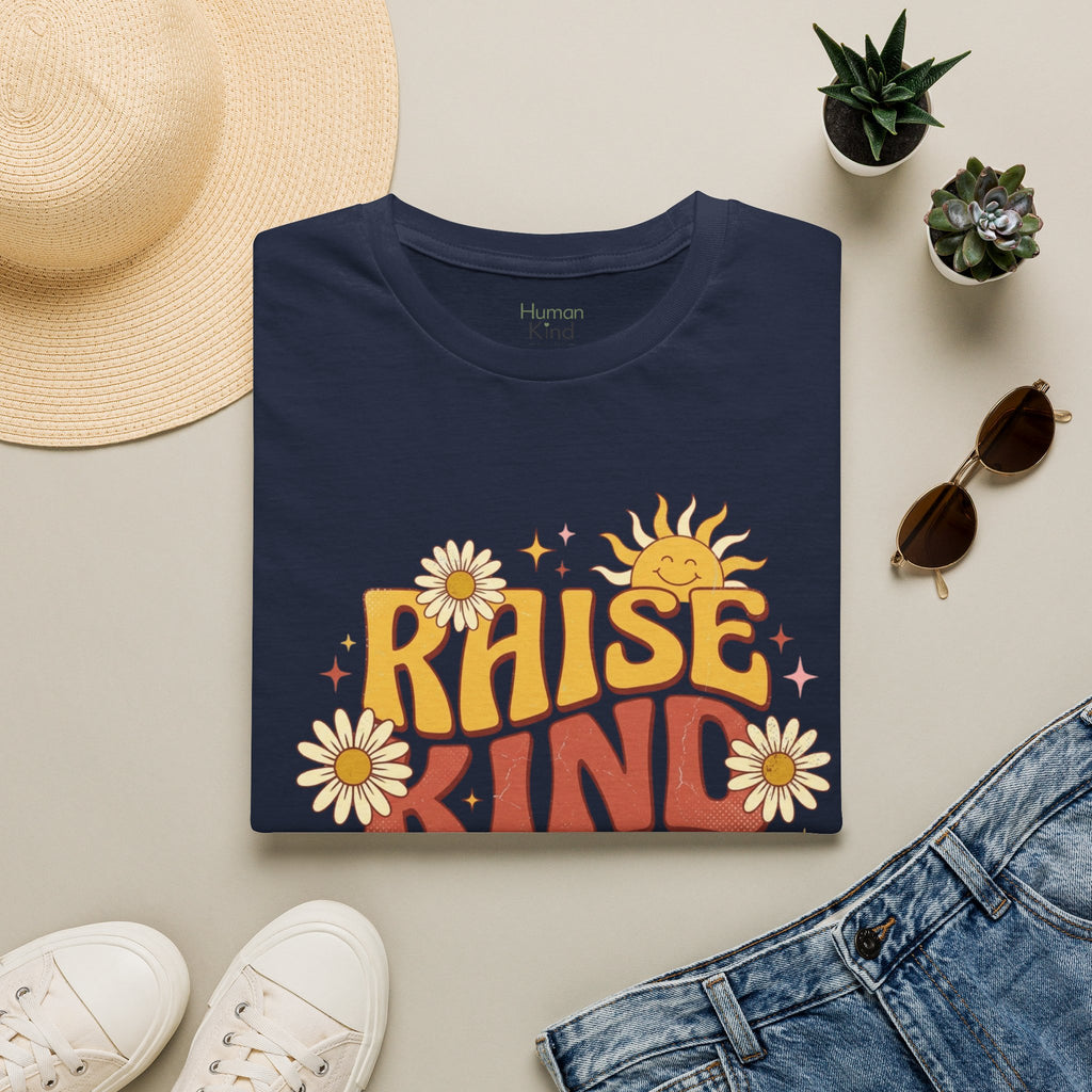 Raise Kind Humans Retro T-Shirt