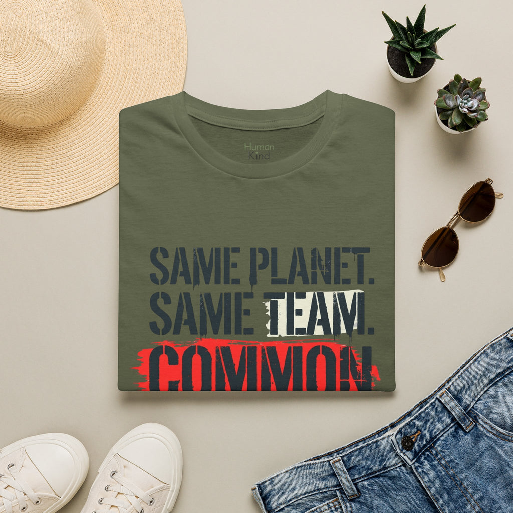 Same Planet Same Team - Bold T-Shirt
