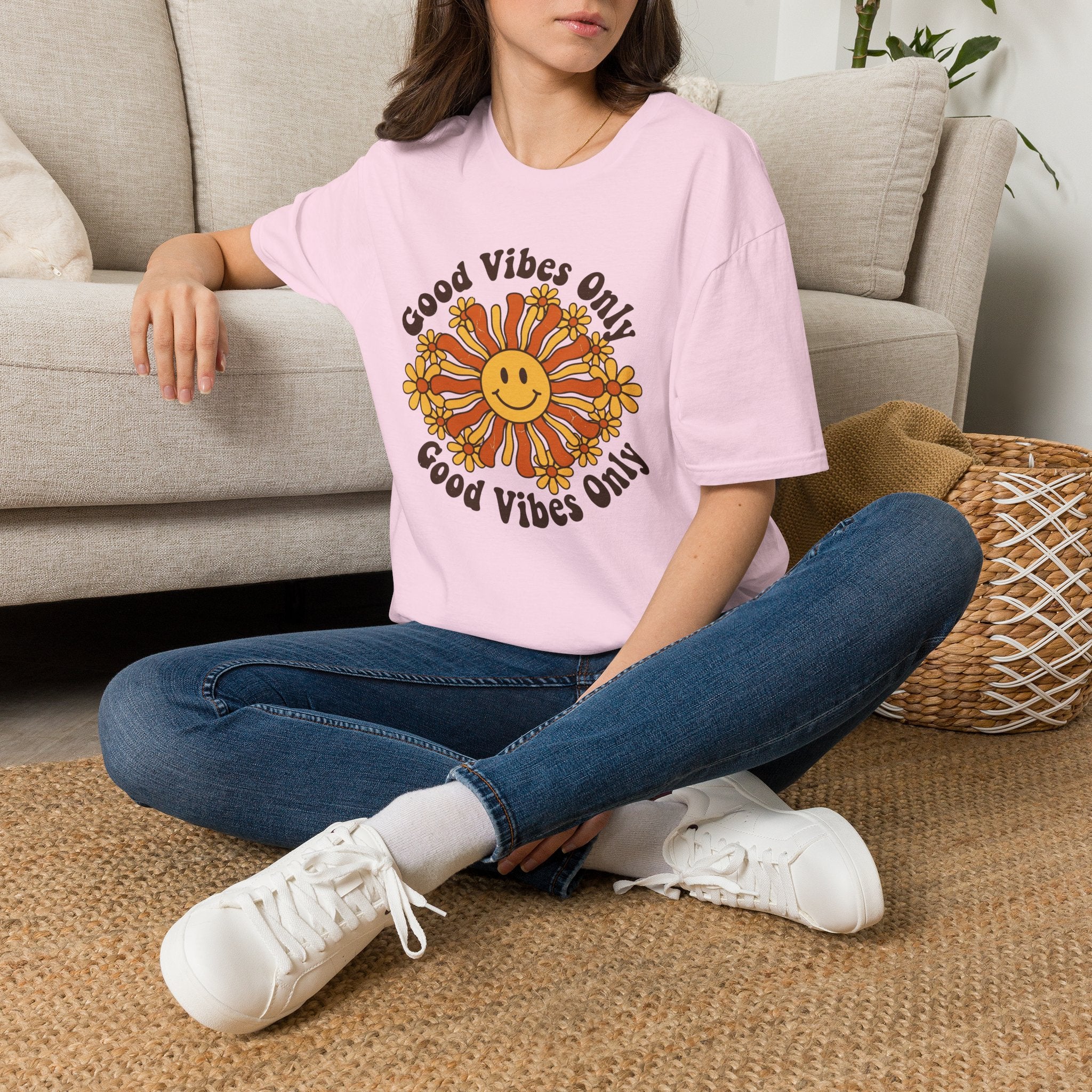 Good Vibes Only retro T-Shirt