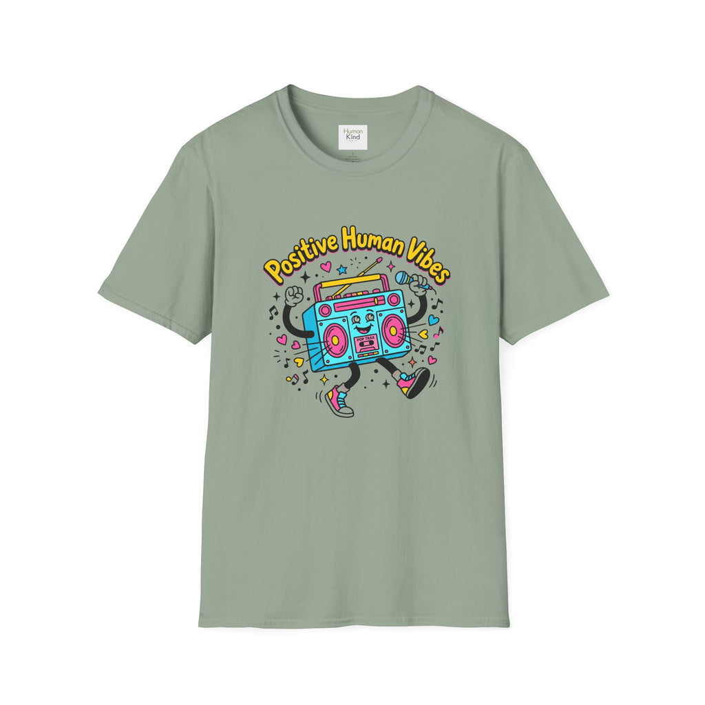 Positive Human Vibes - colorful T-Shirt