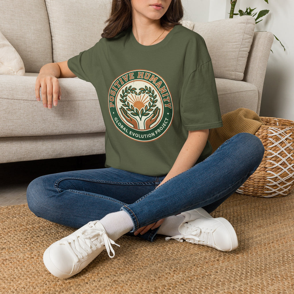 Positive Humanity Global Evolution Project T-Shirt