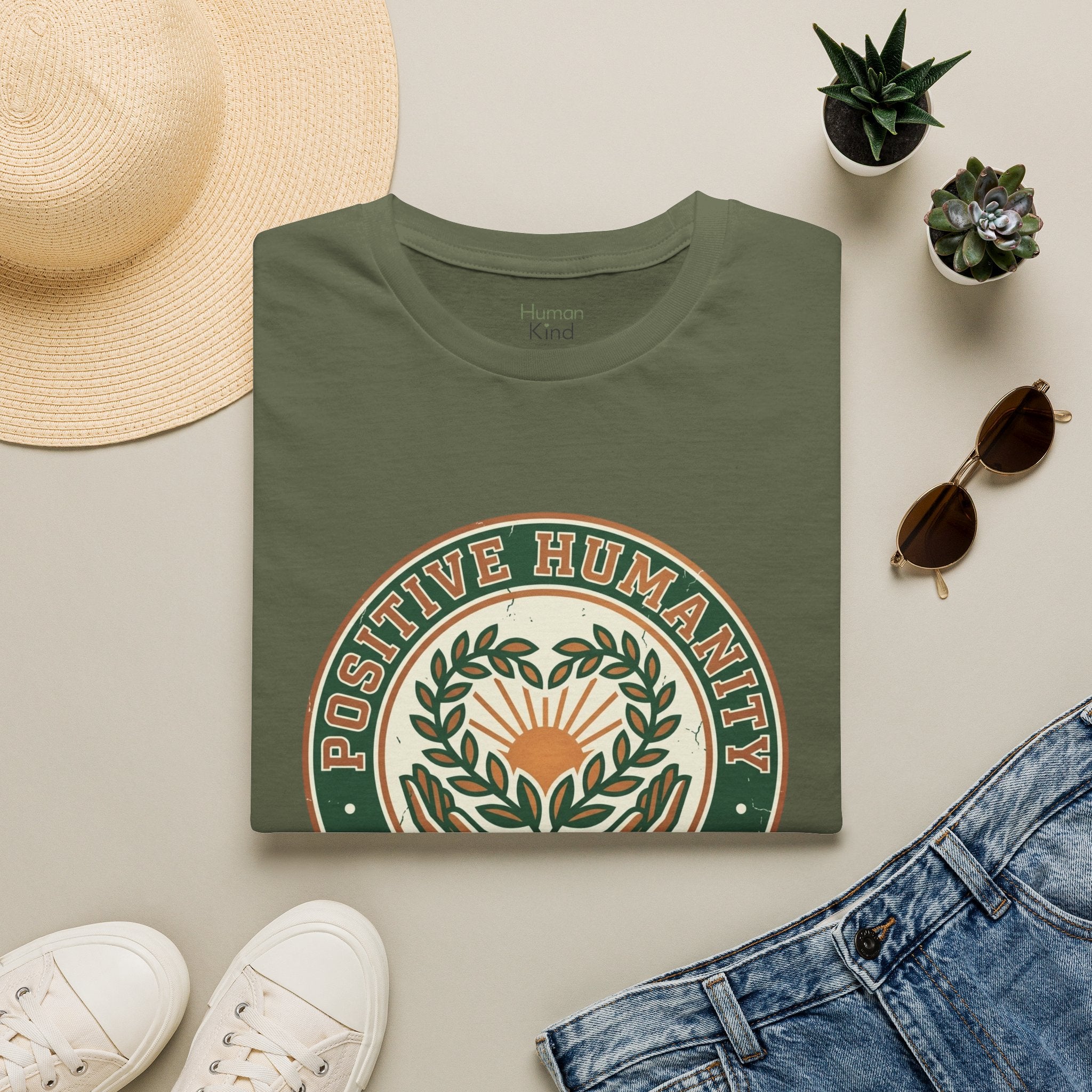 Positive Humanity Global Evolution Project T-Shirt