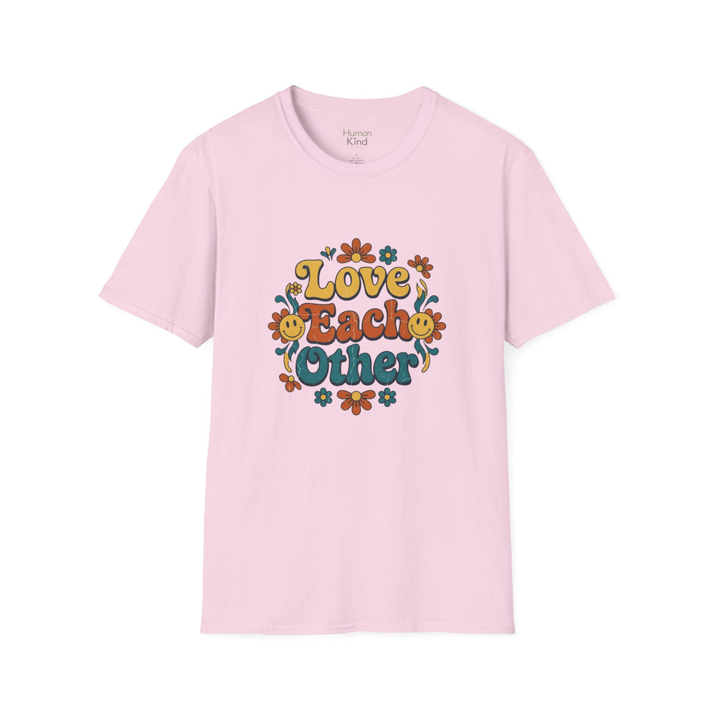 Love Each Other Retro T-Shirt