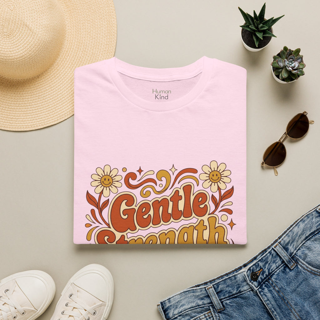 Gentle Strength - Retro T-Shirt