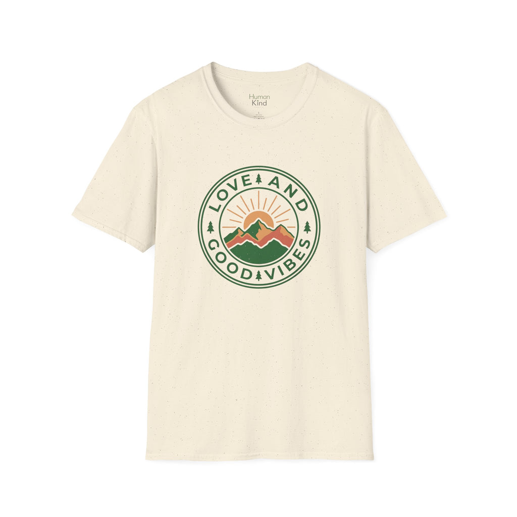 Love and Good Vibes Crest T-Shirt