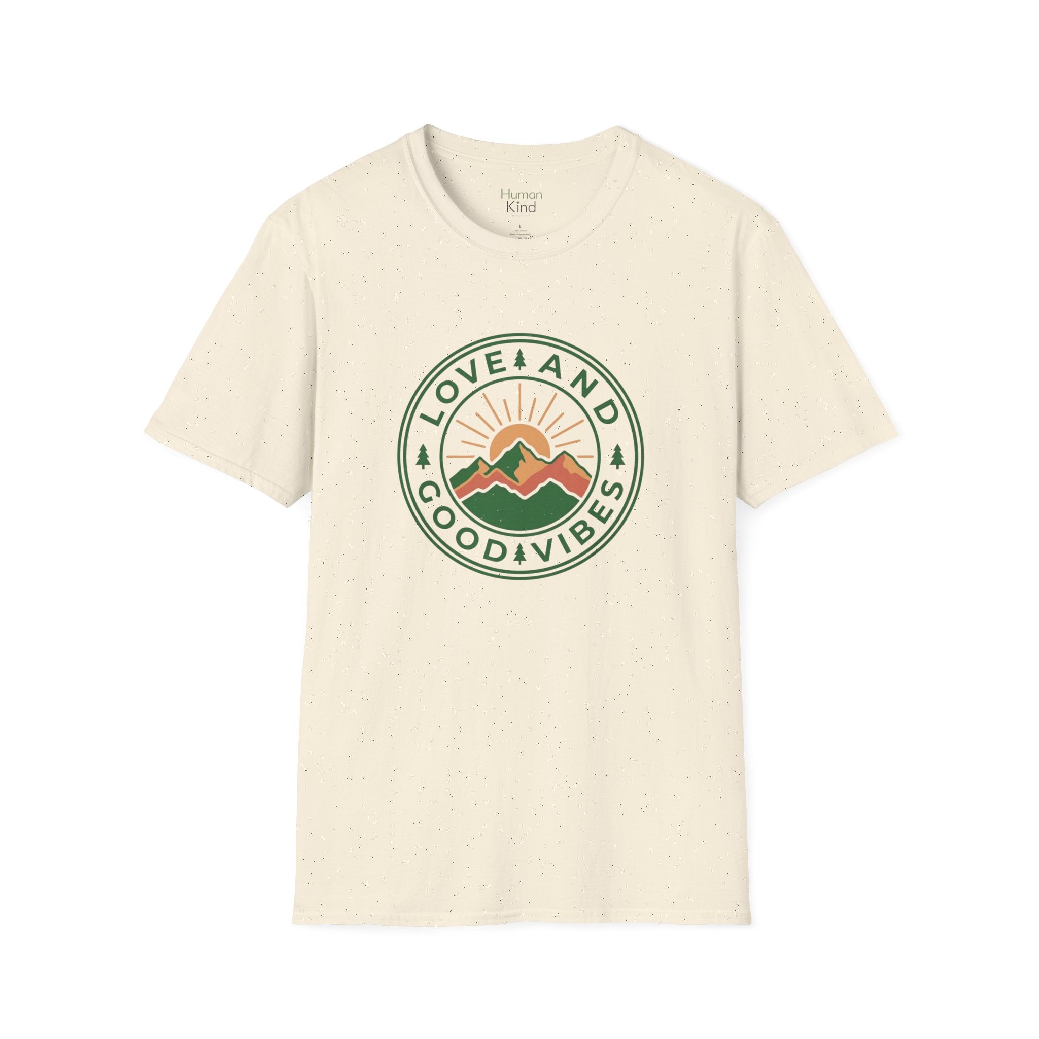 Love and Good Vibes Crest T-Shirt