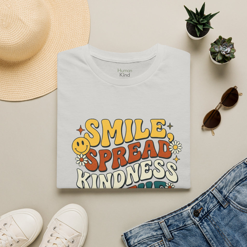 Smile - Spread Kindness Retro T-Shirt