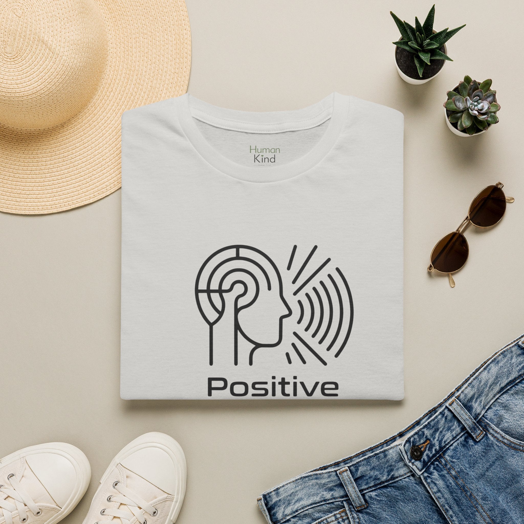 Copy of Love and Good Vibes - minimal T-Shirt