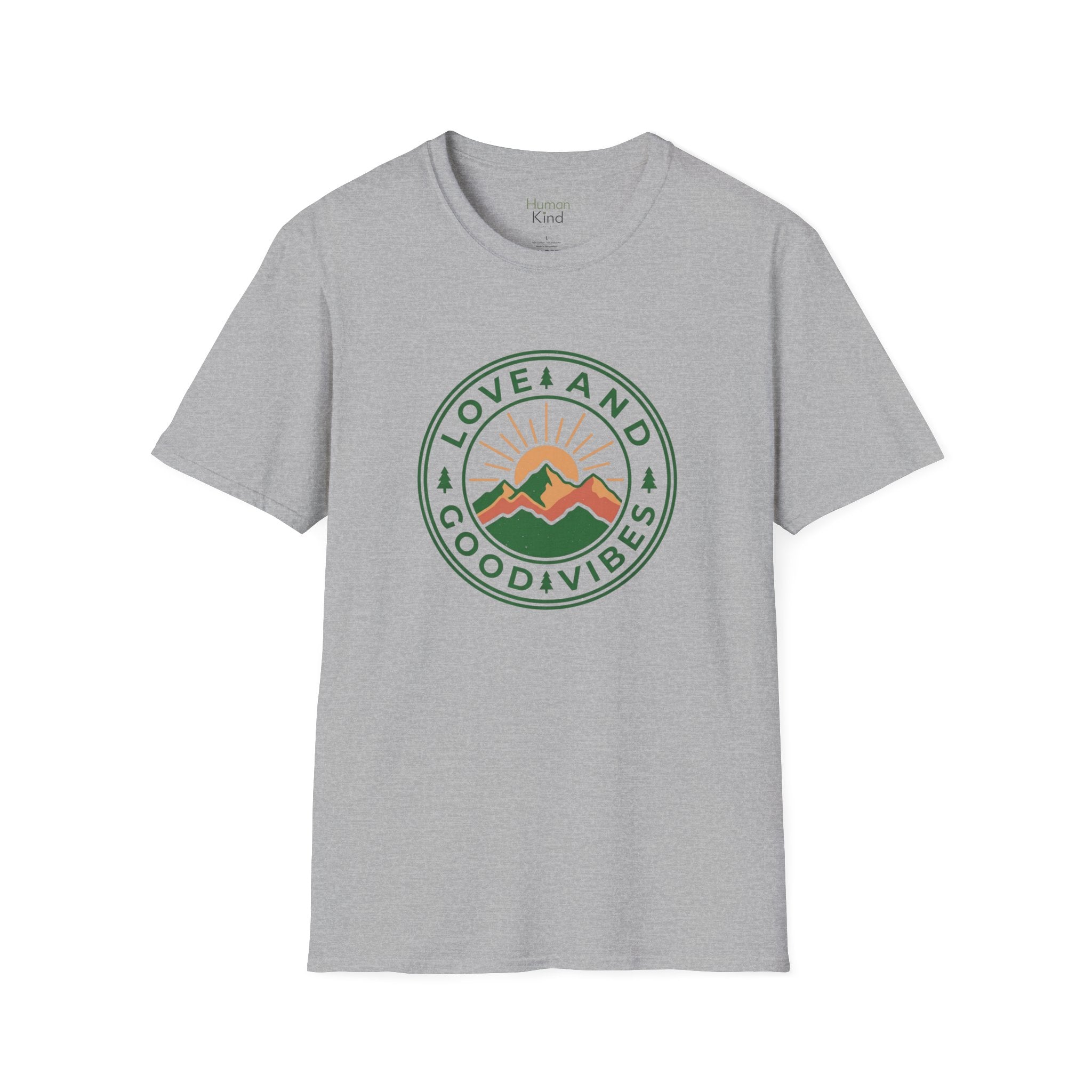 Love and Good Vibes Crest T-Shirt