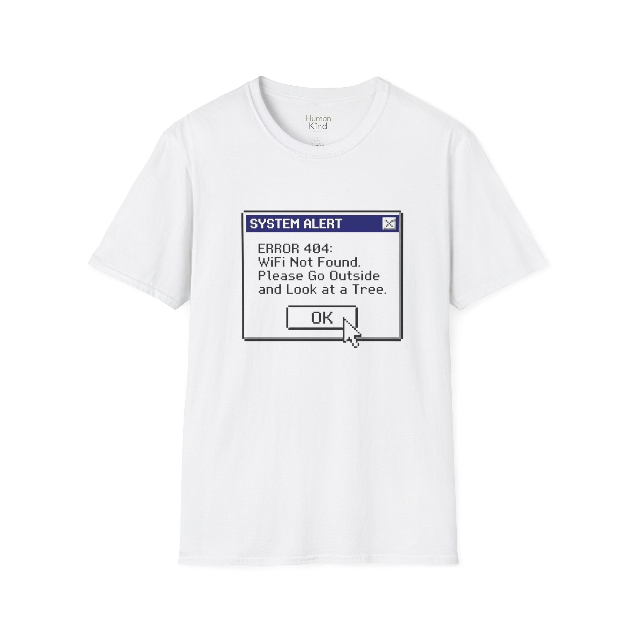 System Alert - Wifi Not Found T-Shirt