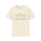 Positive Humanity Horizontal Minimal T-Shirt