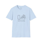 Offline Phones Trees Minimal T-Shirt