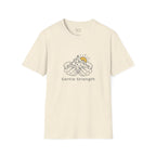 Gentle Strength - Hands - Mountains T-Shirt