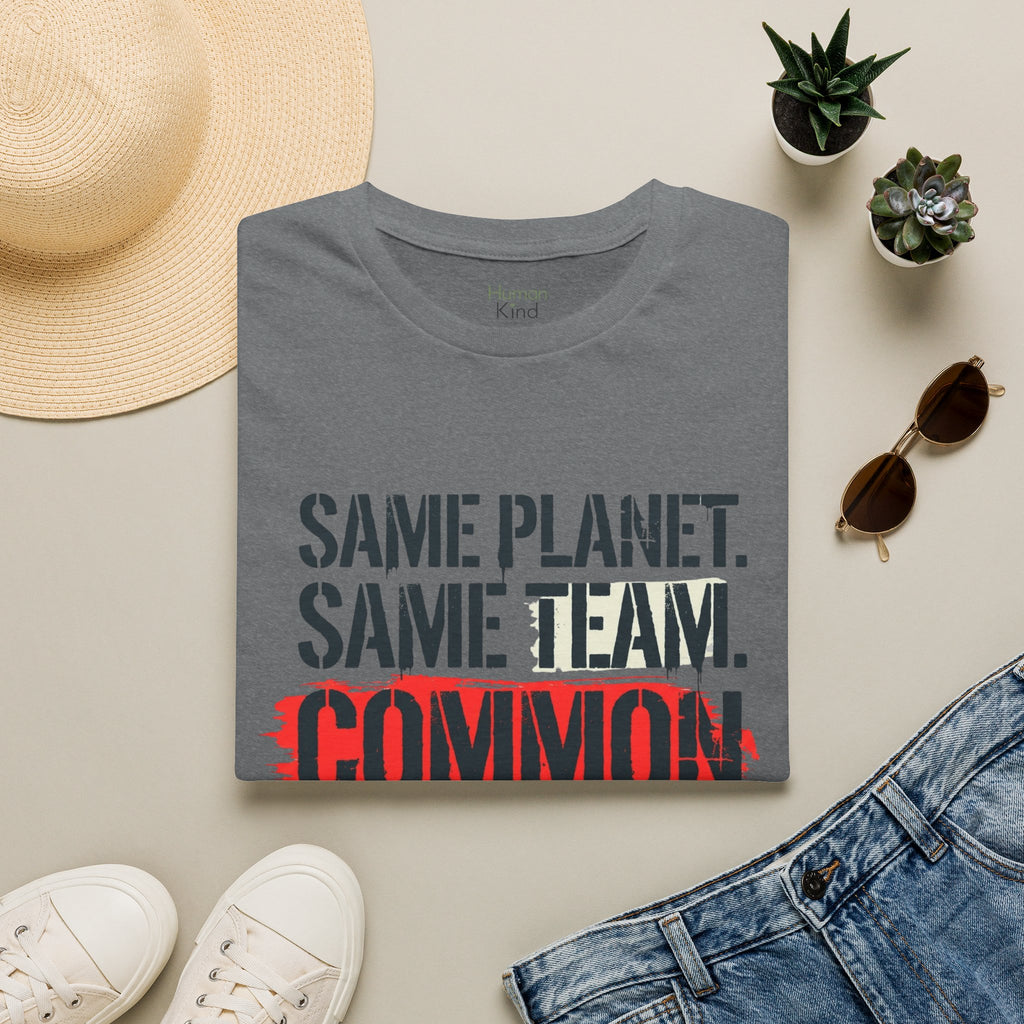 Same Planet Same Team - Bold T-Shirt
