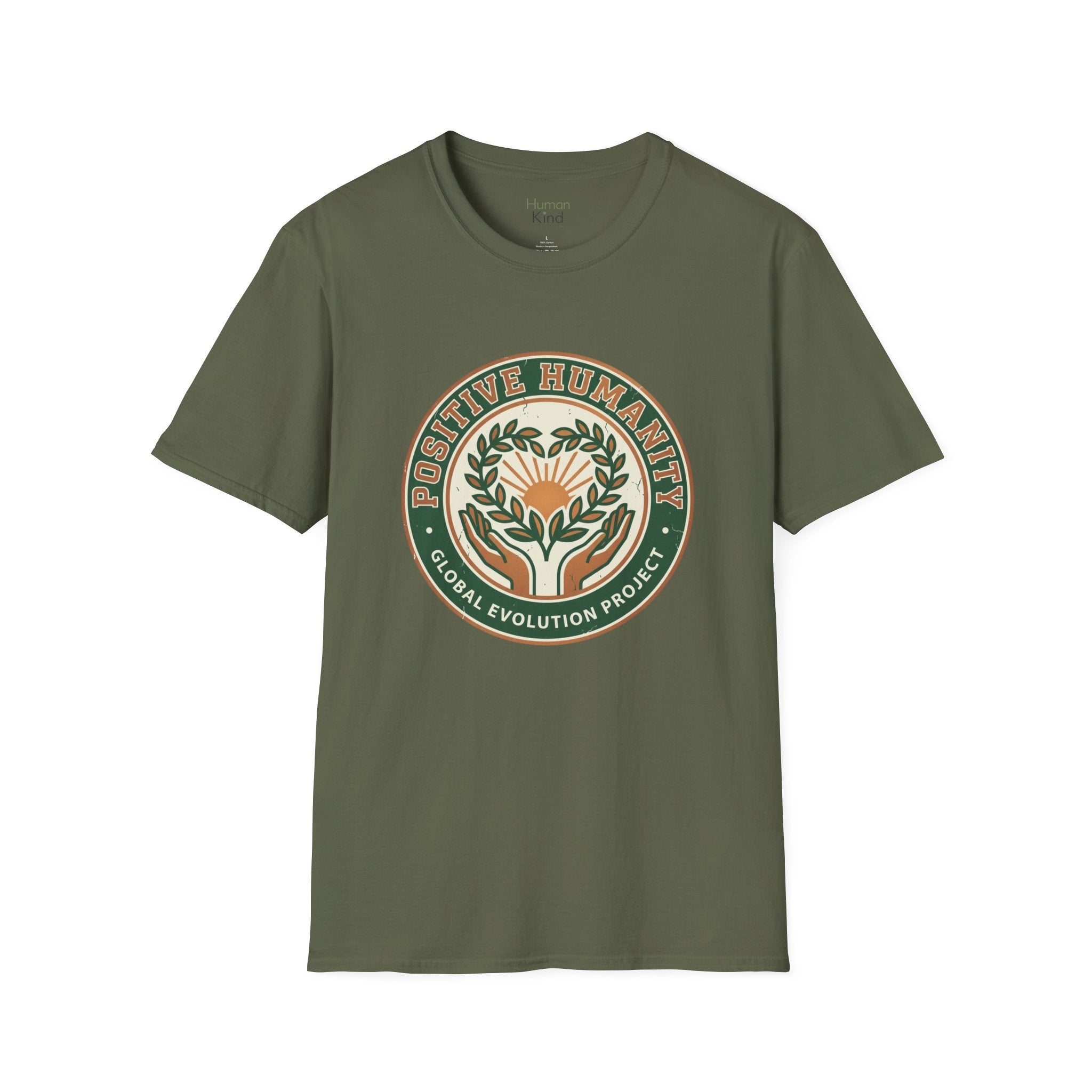 Positive Humanity Global Evolution Project T-Shirt