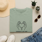 Humanity We Care - minimal T-Shirt