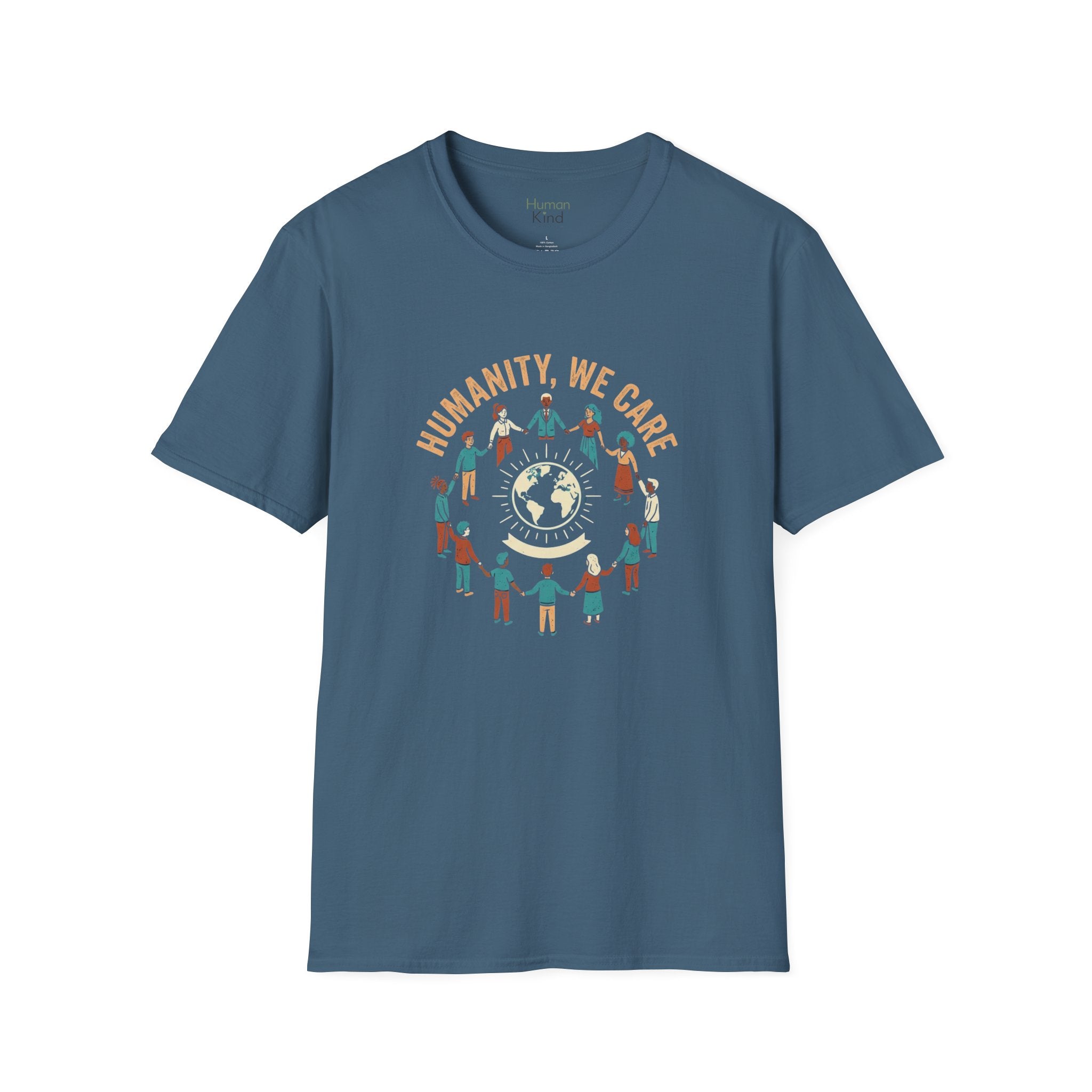 Humanity We Care Globe T-Shirt
