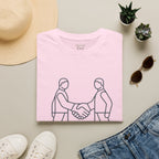 Be a Good Human - minimal handshake T-Shirt