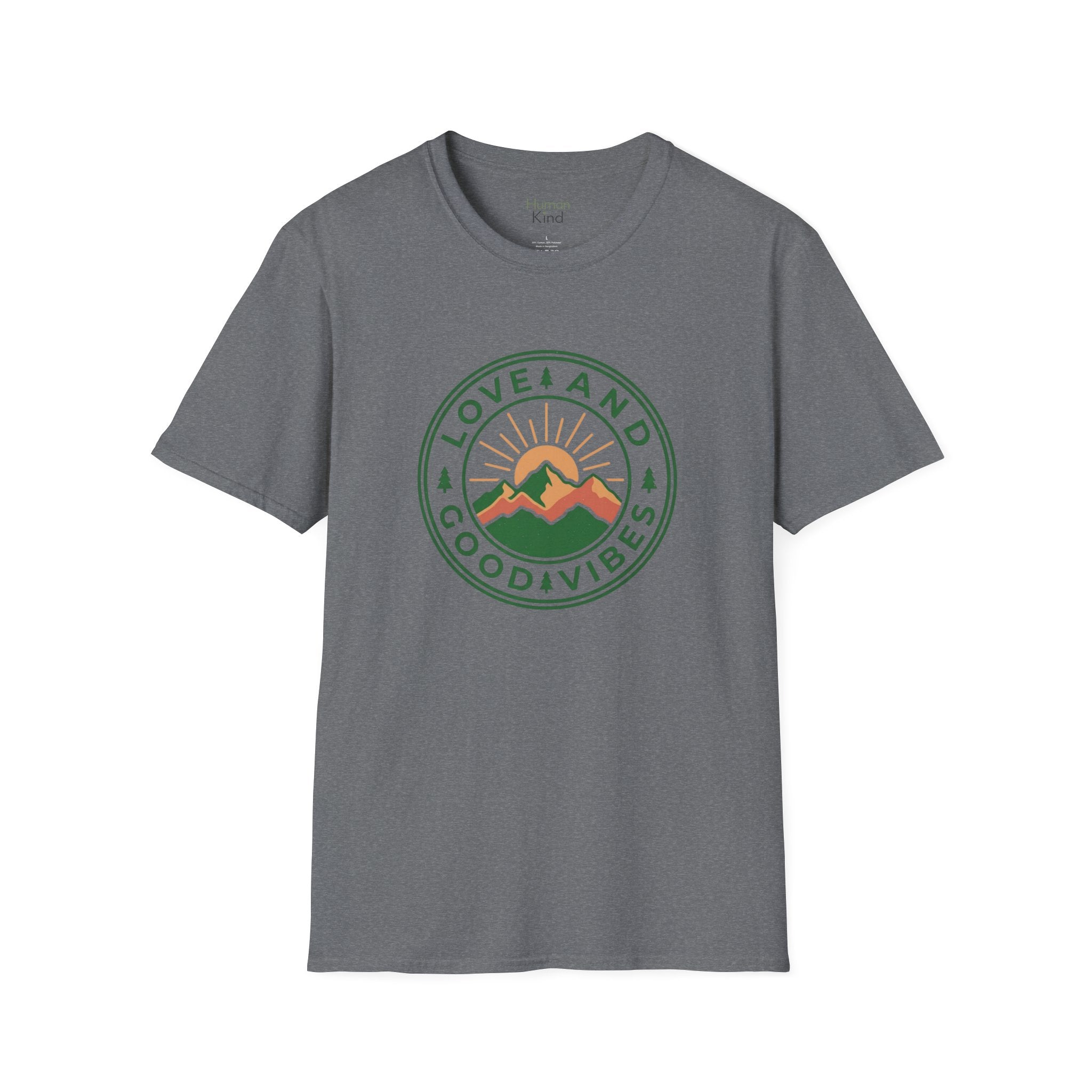 Love and Good Vibes Crest T-Shirt