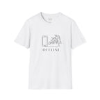 Offline Phones Trees Minimal T-Shirt