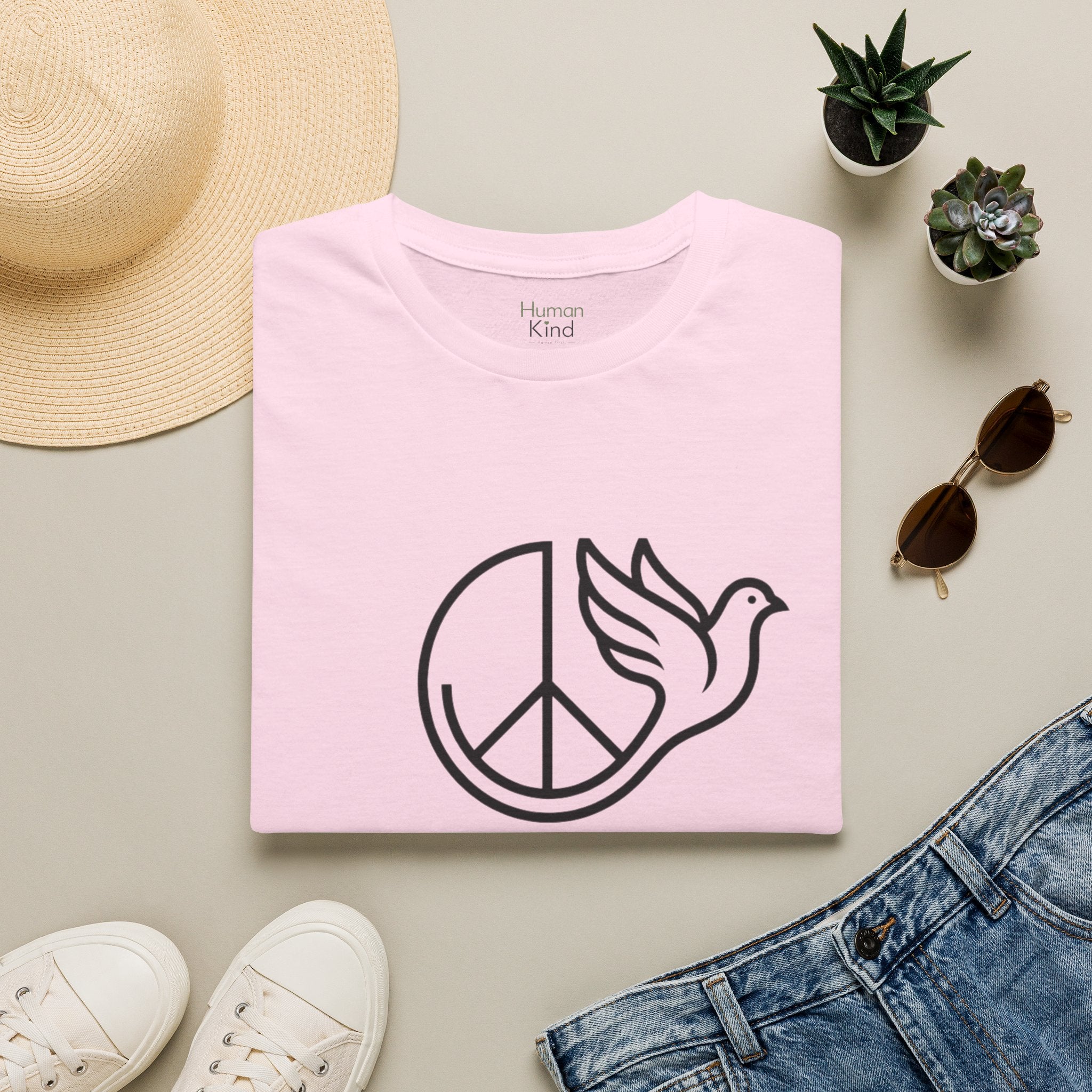 Peace Dove Minimal T-Shirt